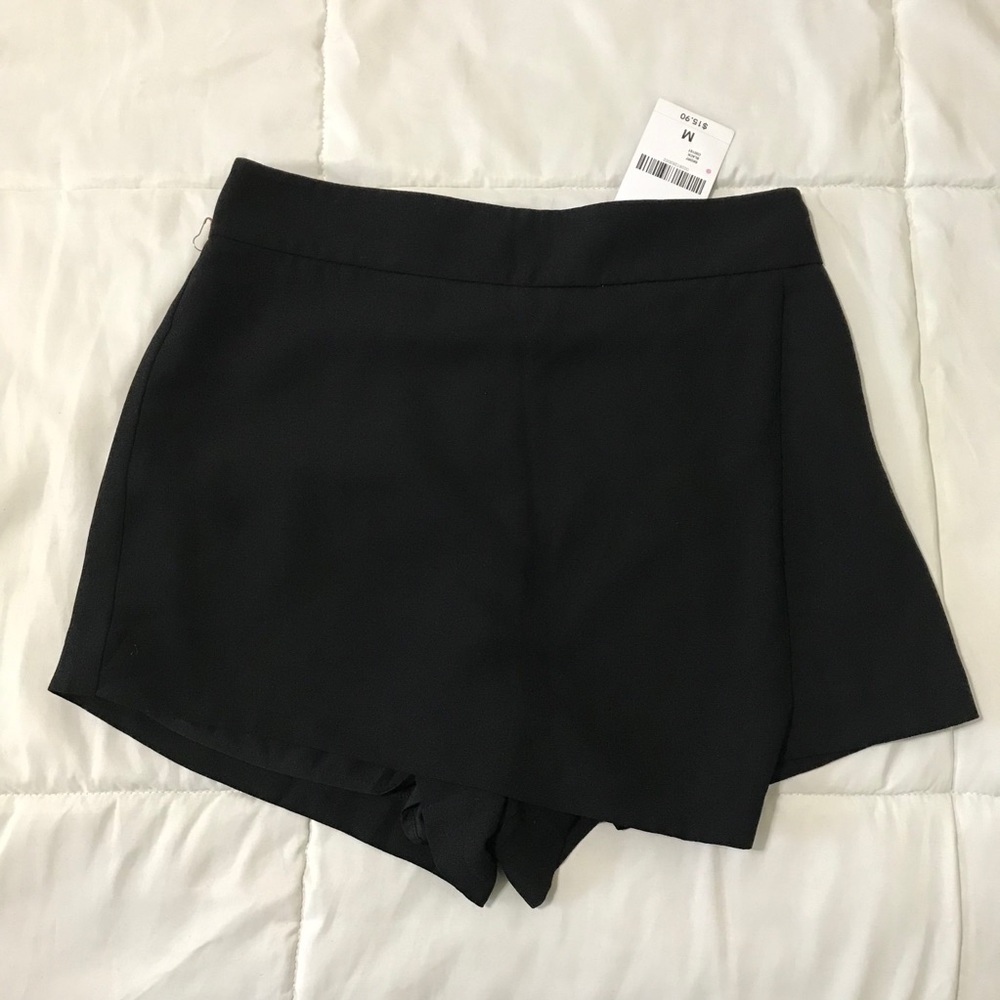 black skort